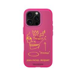iPhone 16 Pro Clear  巴斯奇亞 Jean-Michel Basquiat 邪惡思想