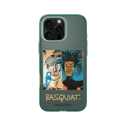 iPhone 16 Pro Max Clear  巴斯奇亞 Jean-Michel Basquiat 巴斯奇亞與安迪沃荷