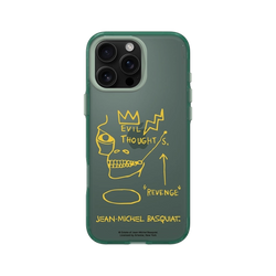 iPhone 16 Pro Max Clear  巴斯奇亞 Jean-Michel Basquiat 邪惡思想