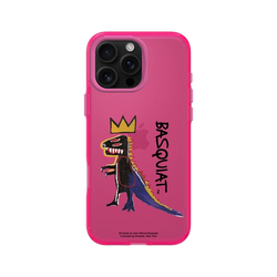 iPhone 16 Pro Max Clear  巴斯奇亞 Jean-Michel Basquiat 小恐龍