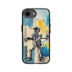 iPhone 16e Clear  巴斯奇亞 Jean-Michel Basquiat 戰士