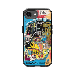 iPhone 16e Clear  巴斯奇亞 Jean-Michel Basquiat 骷顱頭