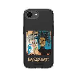 iPhone 16e Clear  巴斯奇亞 Jean-Michel Basquiat 巴斯奇亞與安迪沃荷