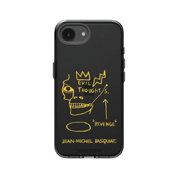 iPhone 17e Clear  巴斯奇亞 Jean-Michel Basquiat 邪惡思想