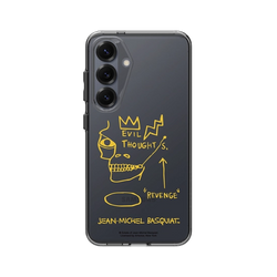 Galaxy S25 Clear  巴斯奇亞 Jean-Michel Basquiat 邪惡思想