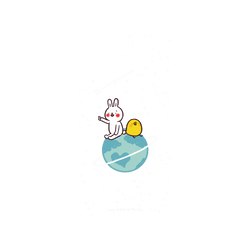 iPhone 12 / 12 Pro Clear  懶散兔與啾先生 小宇宙