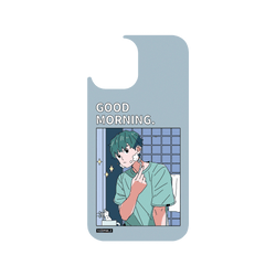 犀牛盾Clear Case防摔背蓋手機殼 - iPhone 12/12 Pro - 【聯名設計款】 - 子凡 Zzifan_z - 早安男孩