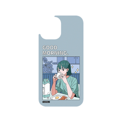 犀牛盾Clear Case防摔背蓋手機殼 - iPhone 12/12 Pro - 【聯名設計款】 - 子凡 Zzifan_z - 早安女孩