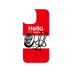 犀牛盾Clear Case防摔背蓋手機殼 - iPhone 12/12 Pro - 【聯名設計款】 - BOUNCE - HELLO MY NAME IS BOUNCE