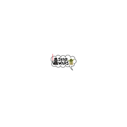 犀牛盾Clear Case防摔背蓋手機殼 - iPhone 12/12 Pro - 【聯名設計款】 - 迪士尼-星際大戰 Star Wars - 黑武士&尤達-剪紙系列