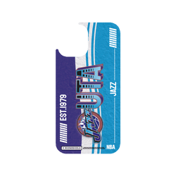 iPhone 12 / 12 Pro Clear Case (MagSafe 兼容)  NBA 復古球員卡-猶他爵士 Utah Jazz - Vintage Card