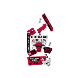 iPhone 12 / 12 Pro Clear Case (MagSafe 兼容)  NBA 拼貼系列-芝加哥公牛 Chicago Bulls - Collage