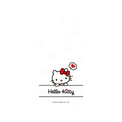 犀牛盾Clear (MagSafe 兼容)防摔背蓋手機殼 - iPhone 12 Pro Max - 【聯名設計款】 - Hello Kitty - 普普風圓點