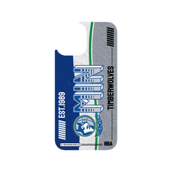 iPhone 12 Pro Max Clear Case (MagSafe 兼容)  NBA 復古球員卡-明尼蘇達灰狼 Minnesota Timberwolves - Vintage Card