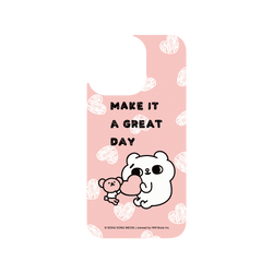 犀牛盾Clear Case防摔背蓋手機殼 - iPhone 13 Pro - 【聯名設計款】 - 爽爽貓 Song Song Meow By SECOND - Make it a great day