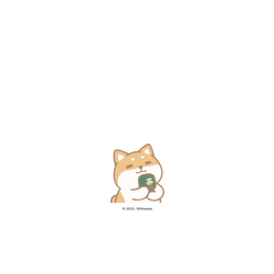 犀牛盾Clear Case防摔背蓋手機殼 - iPhone 13 Pro - 【聯名設計款】 - 柴語錄 Shiba Says - 來一杯茶吧!廢柴