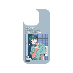犀牛盾Clear Case防摔背蓋手機殼 - iPhone 13 Pro - 【聯名設計款】 - 子凡 Zzifan_z - 早安男孩