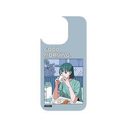 犀牛盾Clear Case防摔背蓋手機殼 - iPhone 13 Pro - 【聯名設計款】 - 子凡 Zzifan_z - 早安女孩