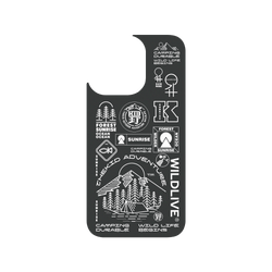 iPhone 13 Pro Clear Case (MagSafe 兼容)  KID KID野人2023 視覺合集
