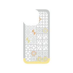 iPhone 13 Pro Clear Case (MagSafe 兼容)  老屋顏 台灣經典鐵窗花 - 南