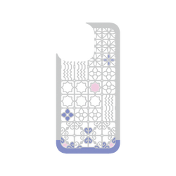 iPhone 13 Pro Clear Case (MagSafe 兼容)  老屋顏 台灣經典鐵窗花 - 東