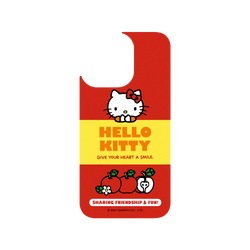 犀牛盾Clear Case防摔背蓋手機殼 - iPhone 13 Pro - 【聯名設計款】 - Hello Kitty - 生鮮食品-蘋果