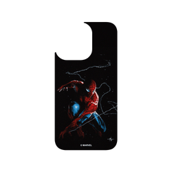 犀牛盾Clear Case防摔背蓋手機殼 - iPhone 13 Pro - 【聯名設計款】 - 迪士尼-漫威 Marvel - 蜘蛛人-準備行動