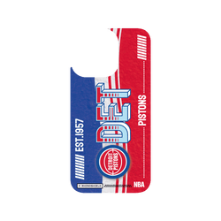 iPhone 13 Pro Clear Case (MagSafe 兼容)  NBA 復古球員卡-底特律活塞 Detroit Pistons - Vintage Card