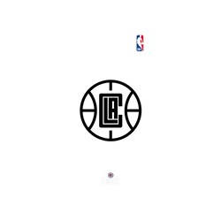 犀牛盾Clear Case防摔背蓋手機殼 - iPhone 13 Pro - 【聯名設計款】 - NBA - B&W-洛杉磯快艇 L.A. Clippers B&W - Light