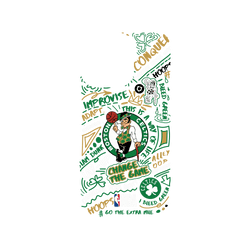 iPhone 13 Pro Clear Case (MagSafe 兼容)  NBA 塗鴉系列-波士頓塞爾提克 Boston Celtics - Graffiti
