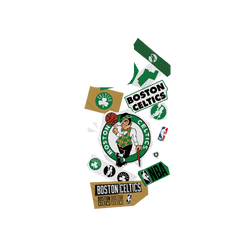 iPhone 13 Pro Clear Case (MagSafe 兼容)  NBA 拼貼系列-波士頓塞爾提克 Boston Celtics - Collage