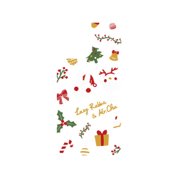 iPhone 13 Pro Max Clear  懶散兔與啾先生 About Christmas
