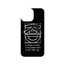 iPhone 13 Pro Max Clear Case (MagSafe 兼容)  KID KID笑臉-草稿素描款