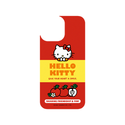 犀牛盾Clear Case防摔背蓋手機殼 - iPhone 13 Pro Max - 【聯名設計款】 - Hello Kitty - 生鮮食品-蘋果