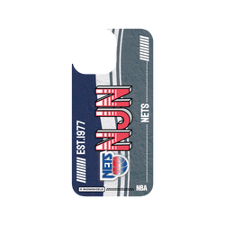 犀牛盾Clear Case防摔背蓋手機殼 - iPhone 13 Pro Max - 【聯名設計款】 - NBA - 復古球員卡-紐澤西籃網 New Jersey Nets - Vintage Card