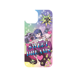 犀牛盾Clear Case防摔背蓋手機殼 - iPhone 13 - 【聯名設計款】 - 子凡 Zzifan_z - 千禧女孩