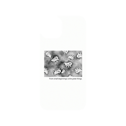 犀牛盾Clear Case防摔背蓋手機殼 - iPhone 13 - 【聯名設計款】 - 怪奇事物所 Incrediville - 所長細胞群_白