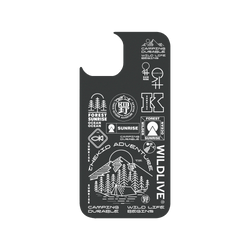 iPhone 14 Clear Case (MagSafe 兼容)  KID KID野人2023 視覺合集