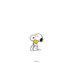 犀牛盾Clear Case防摔背蓋手機殼 - iPhone 13 - 【聯名設計款】 - Snoopy 史努比 - 經典-Snoopy&胡士托