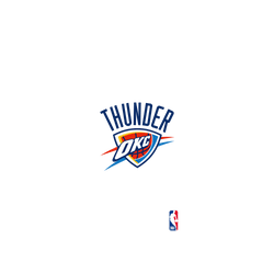 犀牛盾Clear Case防摔背蓋手機殼 - iPhone 13 - 【聯名設計款】 - NBA - Logo-奧克拉荷馬市雷霆 Oklahoma City Thunder - Dark