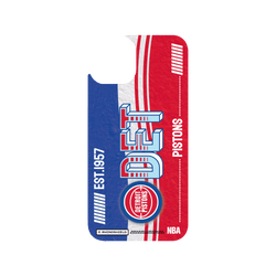 iPhone 14 Clear Case (MagSafe 兼容)  NBA 復古球員卡-底特律活塞 Detroit Pistons - Vintage Card