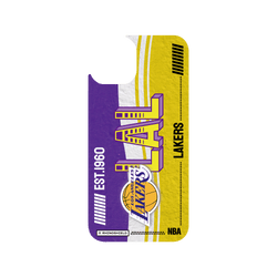 iPhone 14 Clear Case (MagSafe 兼容)  NBA 復古球員卡-洛杉磯湖人 L.A. Lakers - Vintage Card