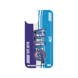 iPhone 14 Clear Case (MagSafe 兼容)  NBA 復古球員卡-猶他爵士 Utah Jazz - Vintage Card