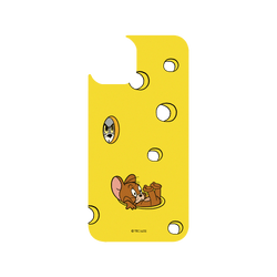 犀牛盾Clear Case防摔背蓋手機殼 - iPhone 14 - 【聯名設計款】 - 湯姆貓與傑利鼠 Tom and Jerry - 起司追逐賽