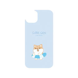 犀牛盾Clear Case防摔背蓋手機殼 - iPhone 14 Plus - 【聯名設計款】 - 柴語錄 Shiba Says - 泳圈版