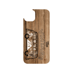 iPhone 14 Plus Clear Case (MagSafe 兼容)  KID VINTAGE 旅行麵包車款