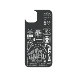 iPhone 14 Plus Clear Case (MagSafe 兼容)  KID KID野人2023 視覺合集
