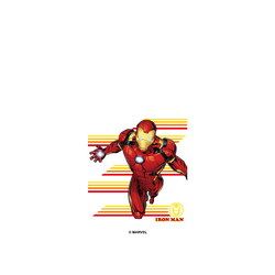 犀牛盾Clear防摔背蓋手機殼 - iPhone 14 Plus - 【聯名設計款】 - 迪士尼-漫威 Marvel - 鋼鐵人-準備出擊