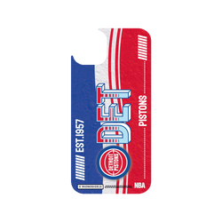 iPhone 14 Plus Clear Case (MagSafe 兼容)  NBA 復古球員卡-底特律活塞 Detroit Pistons - Vintage Card
