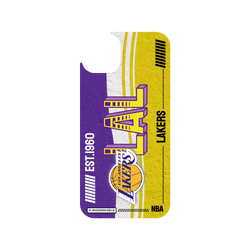 iPhone 14 Plus Clear Case (MagSafe 兼容)  NBA 復古球員卡-洛杉磯湖人 L.A. Lakers - Vintage Card